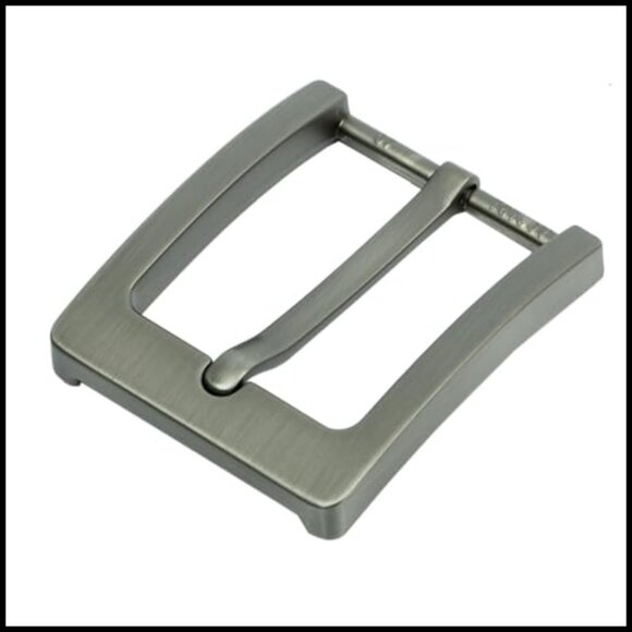 Single Prong Belt Buckle Replacement Heavy Duty Alloy Zinc 1.5\